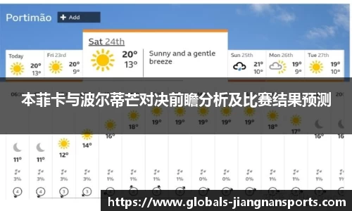 本菲卡与波尔蒂芒对决前瞻分析及比赛结果预测